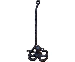 Octopus Novelty Loo Roll Holder in Cast Iron