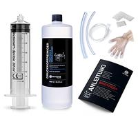 Octopus nozzle cleaner, print head cleaner compatible for Brother print heads with hose adapters (1000 ml).