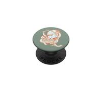 Octopus opening a can of tuna PopSockets Adhesive PopGrip