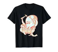Octopus Opening a can of Tuna Value Graphic T-Shirt, Men, Black, M