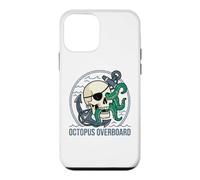 Octopus Overboard Pirate Skull Kraken Anchor Case for iPhone 12 mini