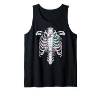 Octopus Rib Cage Anatomy Marine Life Ocean Gothic Art Tank Top