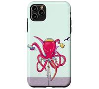 Octopus riding a road bike Case for iPhone 11 Pro Max