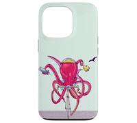 Octopus riding a road bike Case for iPhone 13 Pro