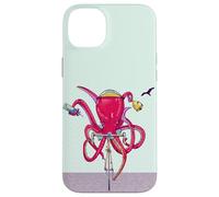 Octopus riding a road bike Case for iPhone 14 Plus