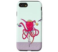 Octopus riding a road bike Case for iPhone SE (2020) / 7 / 8