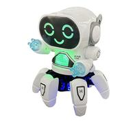 Octopus Robot Toy - Dancing Musical Robot With 6 Moving Claws, LED Lights & Sound Effects | Interactive Kids Toy For Dance Parties, Intelligent Companion For Home, Classroom & Kindergarten