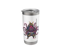 Octopus Samurai Kawaii Japanese Warrior Anime Aesthetics Stainless Steel Insulated Tumbler