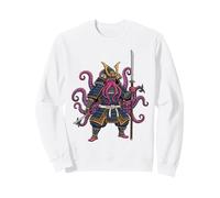Octopus Samurai Kawaii Japanese Warrior Anime Aesthetics Sweatshirt