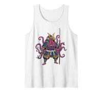 Octopus Samurai Kawaii Japanese Warrior Anime Aesthetics Tank Top