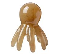 Octopus Scalp Massager, Head Scratcher Tool, Bodywork Stone Massage Brush, Interactive Lightweight Claw Design for Relaxing Scalp Remedy, Stress Comfort, Home Wellness Routine 2.95x2.36 Inches