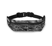 Octopus Sea Monster Attack Vintage Ship Adjustable Running Belt, Fanny Pack Waist Pack, Runners Bag, Sports Hiking Fitness Exercise Gym Pouch for Women Men Accessories