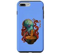 Octopus Sea Monster Slurps Ramen, Retro Manga Style Case for iPhone 7 Plus/8 Plus