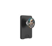 Octopus Shells Round Marine Wildlife Art Design PopSockets PopWallet for MagSafe