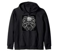 Octopus Skull Costume for Boys and Girls Zip Hoodie