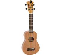 Octopus soprano ukulele in natural with KIDS colour strings
