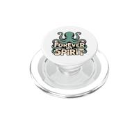 Octopus Spirit Animal Design - Kraken Ocean Illustration PopSockets PopGrip for MagSafe
