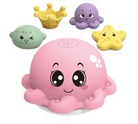 Octopus Sprinkler for Kids Cute Electric Leak-Proof Octopus Games