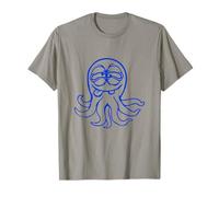 Octopus squid cephalopod evil dangerous eye sea Tentacles T-Shirt