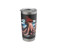 Octopus Squid Kraken Mythical Sea Creature Stainless Steel Insulated Tumbler