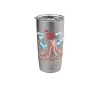 Octopus Squid Kraken Mythical Sea Creature Stainless Steel Insulated Tumbler