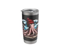 Octopus Squid Kraken Mythical Sea Creature Stainless Steel Insulated Tumbler