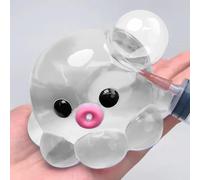 Octopus Squishy, Crystal Octopus Squishy Fidget Toy, Cute Animals Squ-ishies Sensory Toy Stress Relief, Soft Bubble Sea Animal Squeeze Octopuss Fidget Balls, for Adults & Kids