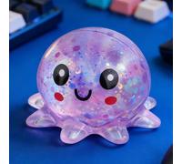Octopus Squishy, Cute Octopus Squishy Fidget Toy, Fun Animals Squ-ishies Sensory Toy Stress Relief, Soft Bubble Sea Animal Squeeze Octopuss Calming Balls, for Adults & Kids