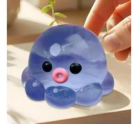 Octopus Squishys | Crystal Octopus Fidget Sensory Toy | Sensory Hand Toys | Soft Animal Styling Fidget Stress Toy | Highly Elastic Material, Suitable For Children And Adults