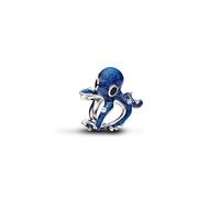 Pandora Silver Blue Octopus Charm