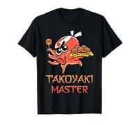 Octopus - Takoyaki Master - Tako Balls - Food - Beer - Chef T-Shirt