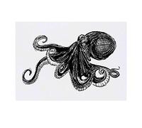 'Octopus' Temporary Tattoo - Water Resistant, Skin-Safe, Non-Toxic Transfer (TO00021125)