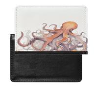 Octopus Tentacles Passport Holder Cover Passport Cover Protector Essentials with Credit Card Slots Slim Travel Wallet Covers Documents Organizer Protector for Man&Women