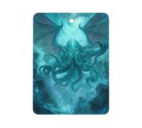 Octopus Tentacles Wings Oceancthulhu Car Air Freshener Aromatherapy Tablet Hanging Decor for Rearview Mirror Dorm