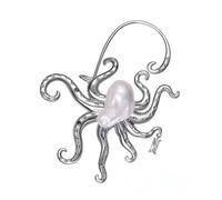 Octopus Theme Ear Cuff Stylish Left Accessories Unique Funny Jewelry for Concerts and Special Events No Adjustable Jewelry