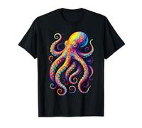 Octopus Tie Dye - Abstract Marine Aquatic T-Shirt
