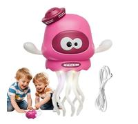Octopus Toy, Electric Crawling Octopus, Wiggling Robot with Lights and Music, Interactive Educational Toy for Kids 0-6 Years, Fun Learning Activity for Girls Birthday Home School Party Playtime