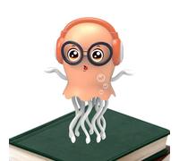 Octopus Toy - Electric Prop, Interactive Device Musical Gadget for Crawling Stimulus, Prank Stuff with Light Music Function, Preschool Activity, Wiggling Figure for, & Learning Activities