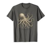 Octopus Vulgaris Vintage Scientific Illustration T-Shirt