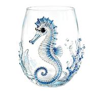 Octopus Wine Glass | 350ml 3D Ocean Animal Glassware | Tumbler Mug Decanter | Handcrafted Glass with Detailed Octopus Art | Ocean Decor Drinking Cup Glasses
