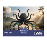 Octopus1000Pieces JigsawPuzzleswildlife ForAdults Colourful Brainteasing Age12+byth Challenging The Impossible Difficult Game Fun, Challenging 70x50cm/1000pcs