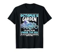 Octopus's Garden Funny Gardening Kraken Octo Lover Octopus T-Shirt