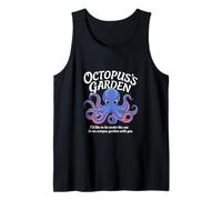 Octopus's Garden Funny Gardening Kraken Octo Lover Octopus Tank Top