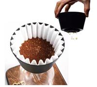 OCTPLAY pour over coffee maker,Coffee Dripper 2-5 Cup Brewer fits 185 flat papers Design Slow Drip Coffee Filter Cup for OREA Big Boy