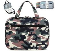 Octsky Bible Book Covers Mens Bible Case Bible Protective with Pocket, Army Green