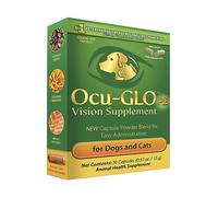 Ocu-Glo Pb For Small Dogs & Cats Vision Supplement - Eye Support For Dogs - Easy To Administer W/Lutein, Omega-3 Fatty Acid & Antioxidants - Add Directly To Food - Support Optimal Eye Health, 30Ct