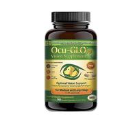 Ocu-GLO PB Vision Supplement for Medium & Large Dogs - Easy to Administer Powder Blend with Lutein, Omega-3 Fatty Acids, Grape Seed Extract & Antioxidants to Promote Eye Health, 30ct Sprinkle Capsules