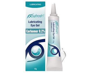 Ocufresh CARBOMER 0.2% Lubricating Eye Gel | Eye Gel Drops for Tired & Dry Eyes | Night Relief, 10G (Pack of 1)