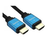 OcUK Value 1Mtr HDMI v2.1 Braided Cable - Blue