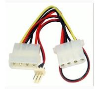 OcUK Value Power Adapter 3 Pin Fan Power to 4 Pin Molex Adapter (RB-523)